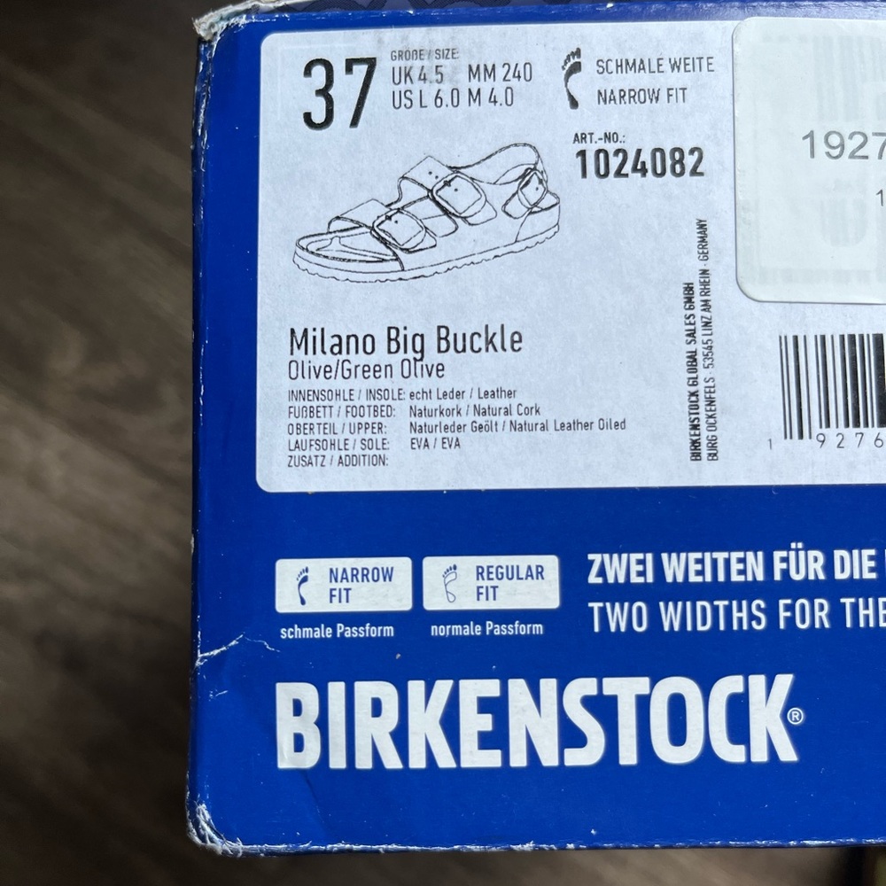 Birkenstock Milano Big Buckle Sandal / EU 37 - Picture 8 of 8
